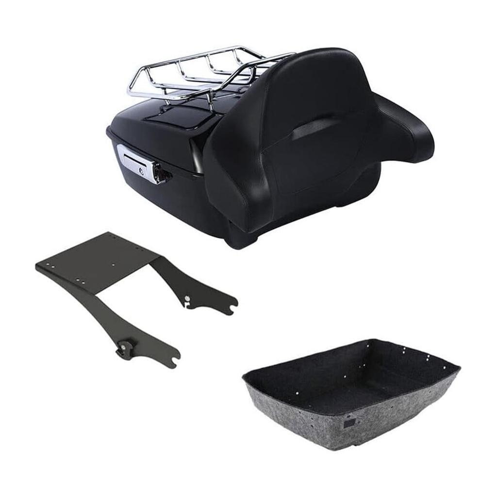 Compatible Rear Trunk for Harley Road King/Street Glide/Ultra Glide 1997-2008
