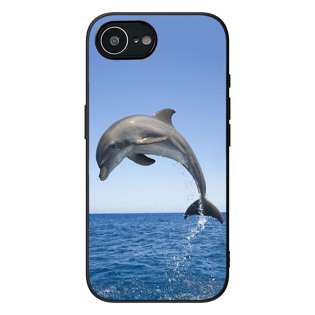 Soft Cover for Xiaomi Poco C75 C65 C71 C85 X7 X6 M6 M7 F7 F8 Ultra F6 Pro Coque Phone Case Dolphin Animal