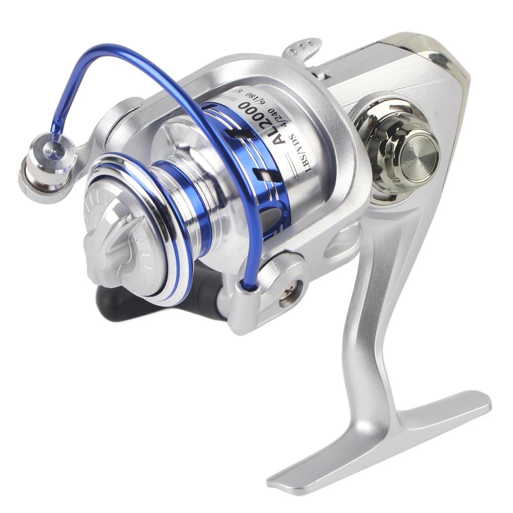 Salt Freshwater Metal Heavy Duty Lightweight Casting Spinning Fishing Reel Tackle (AL2000)