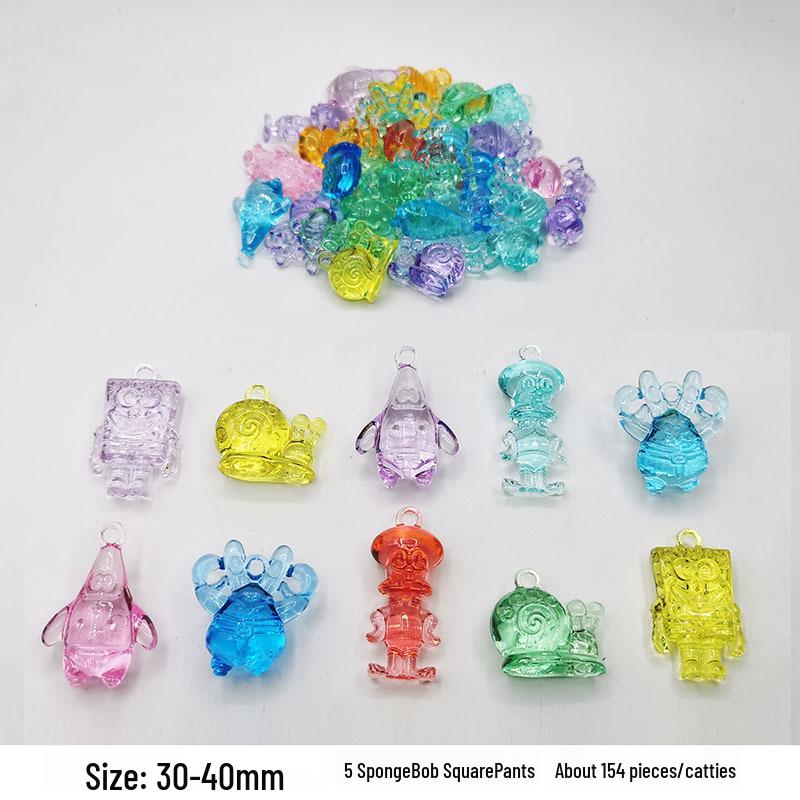 Colorful Mini Acrylic Milk Bottle Cartoon Ornaments - Cute Handmade DIY Decorative Accessories