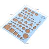 Paper Craft Template Board   Tweezer   Pins   Slotted Pen Quilling Tools Kit (Blue)