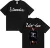 Rock Band EXTREMODURO Tour 2025 Cover Tshirt Unisex Women Fashion Vintage Short Sleeve T Shirts Summer Pop Loose Oversized T Shirt