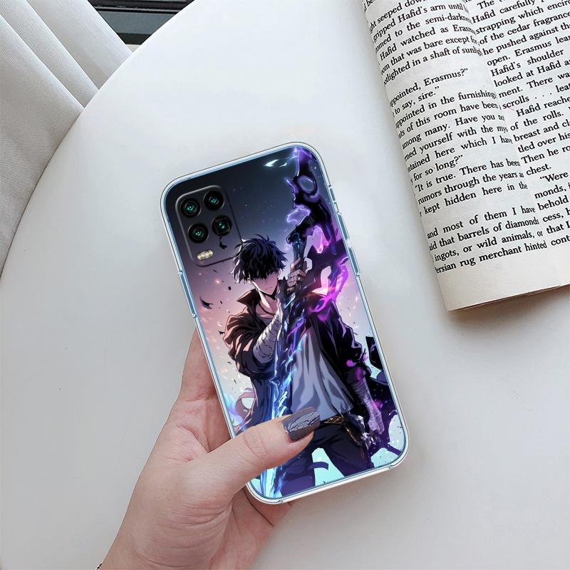 

QE3 Anime Sung JinWoo Transparent Phone Case for Motorola Moto G7 G8 G9 G84 G85 G73 G24 G15 Z2 Play Power Plus Motorola Moto G9 Plus