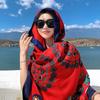 Women S Ethnic Style Thin Scarf For Beach Travel Sun Protection Photography