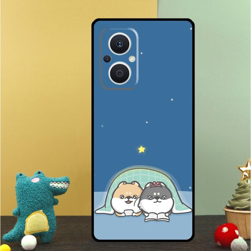 

Animal Shiba Inu Case For OPPO Reno 15 13 10 11 14 Pro 12 F 13F 14F 15F 7 8 Lite OPPO Find X9 X8 X5 Pro Cover OPPO Find X6 Pro