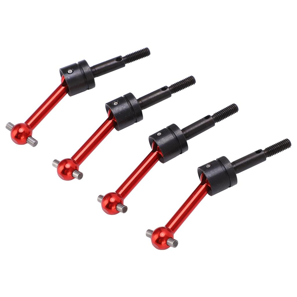 4Pcs Metal Universal Drive Shaft CVD 70mm for Tamiya TT02 110 RC Car Upgrade PartsBlue