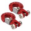 2Pcs RC Car Accessories Winch Trailer Hooks for SCX10/D90/D110/TF2/TRX4/Tamiya CC01 Climbing Car