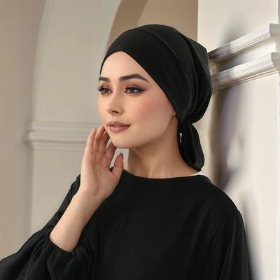 Women Muslim Underscarf Veil Hijab Headscarves Muslim Lady Scarf Ramadan Islamic Turbans Head for Female Hijabs Caps Hat