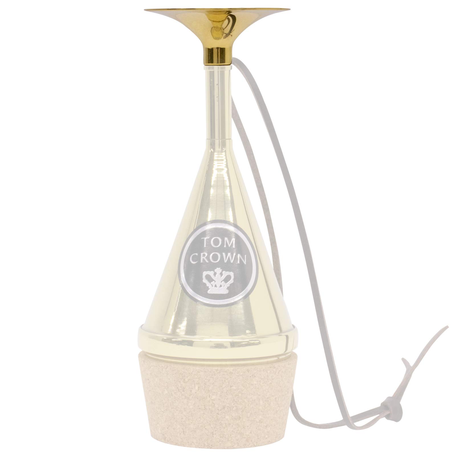 

Tom Crown French Horn Gestopht Mute Quick Flare Bell Brass FH [FH-QF]