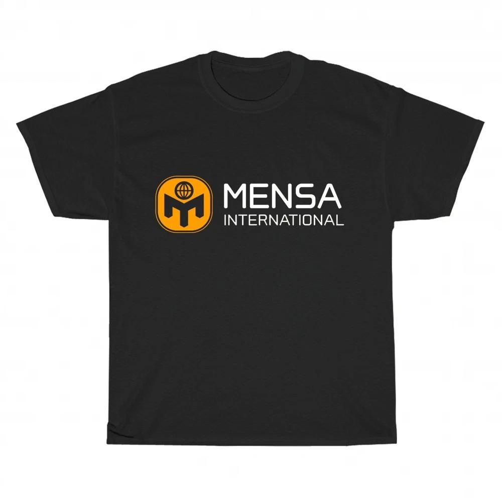 New Mensa Internasional Logo Unisex T-Shirt Funny Size S to 5XL XXXXL