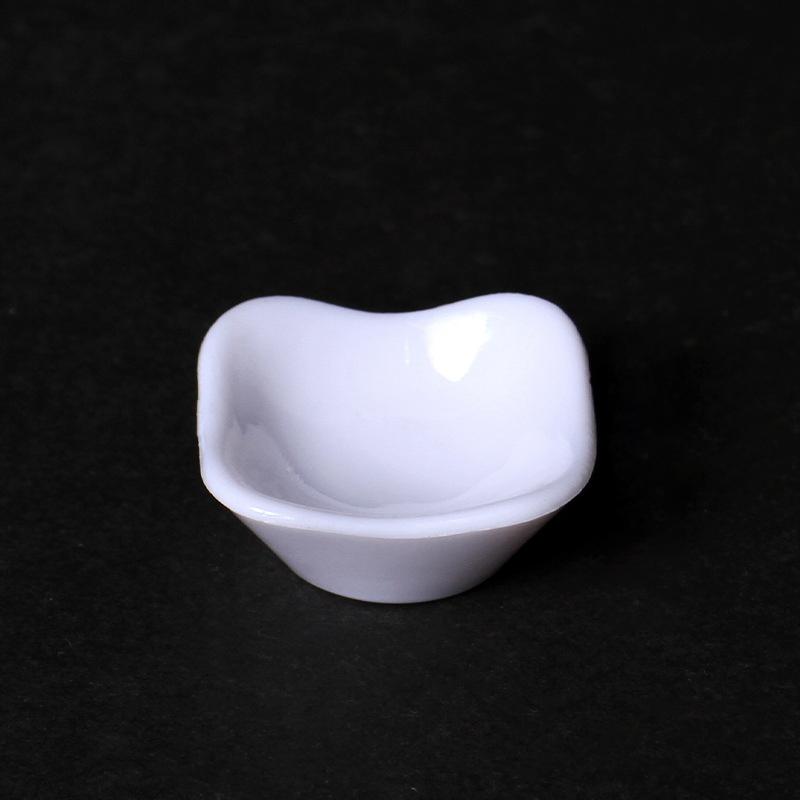 5Pcs 1/12 Dollhouse Miniature Plate Dessert Lace Dish Tableware Mini Doll Kitchen Decor Accessories Toy Model Play House Toys