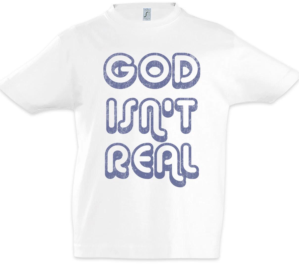 God Isn t Real Boys T-Shirt Atheism Atheist Friedrich Nietzsche Religion Marx 110