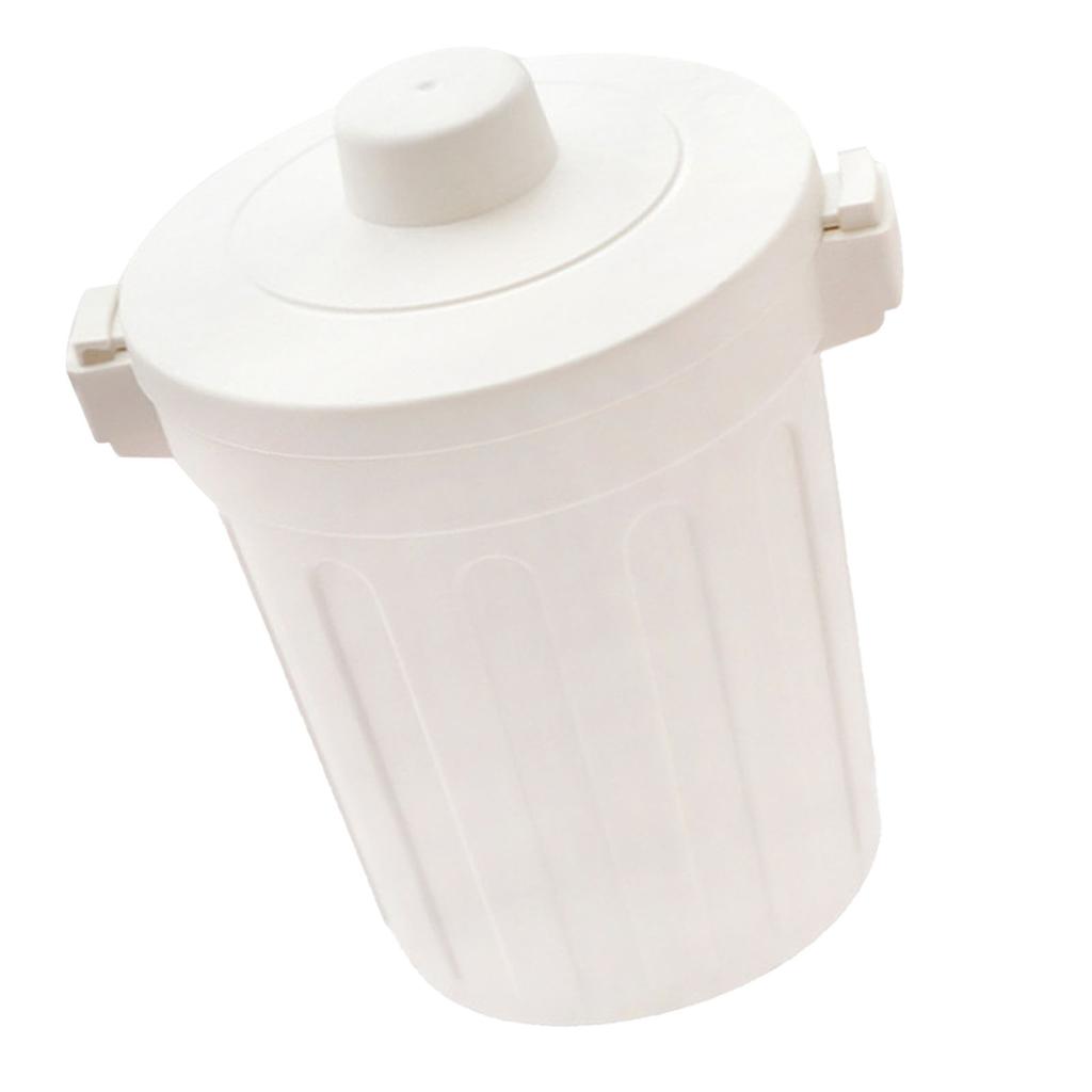 Desk Trash Can with Lid Lovely Storage Tiny Countertop Waste Basket for Tabletop Bedroom