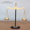 Balance Scale Decor Stress Relief Retro Desktop Iron Scales Of Justice Ornament For Home Decor