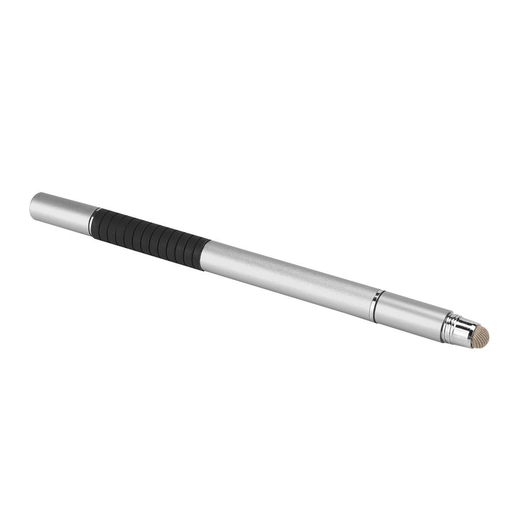 3 In 1 Cloth TipDisc Pen High Capacitive for Mobile Phone Tablet(Black )