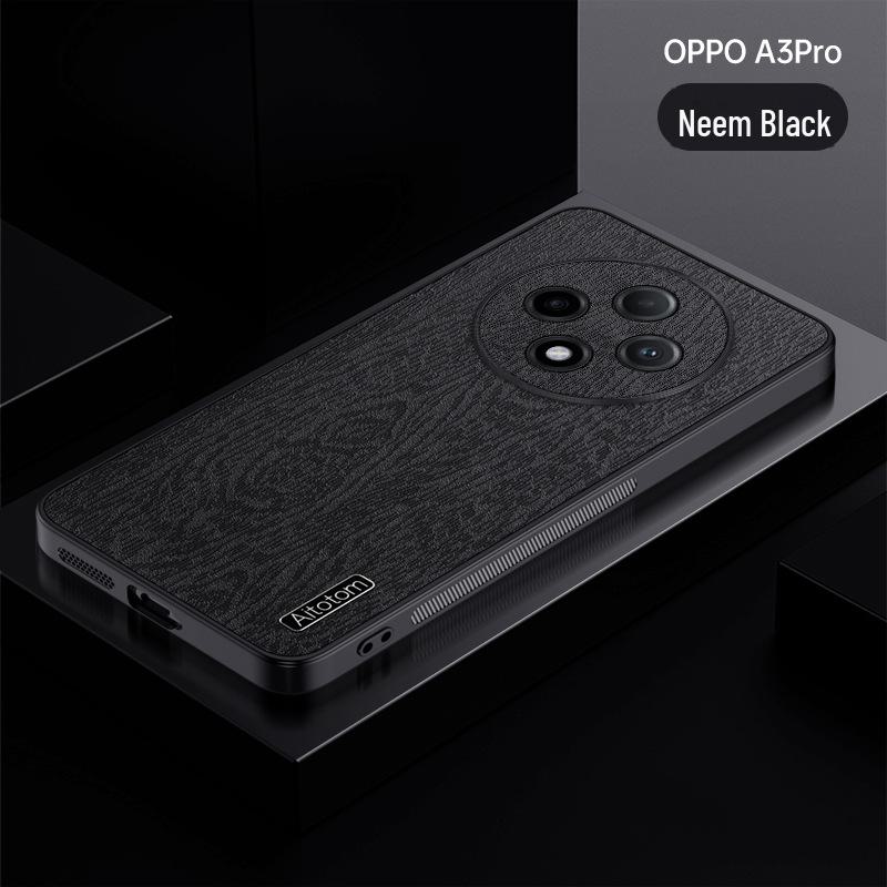 

Чехол с рисунком коры для защиты от падений для Oppo A3 Pro с комплексной защитой объектива. A58 5G