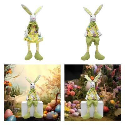 Feder-Figur Osterhase Dekoration für Ostern Hochzeit Bücherregal