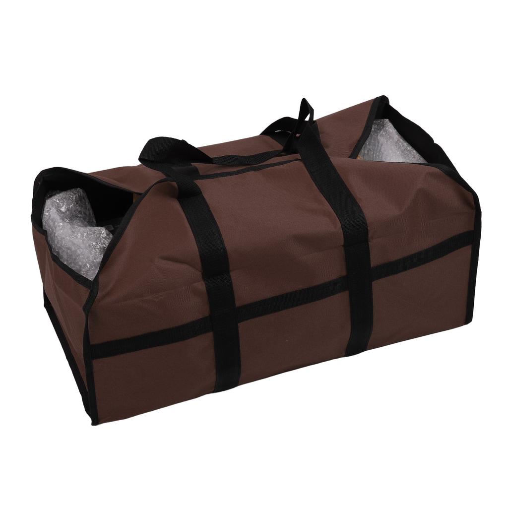 Portable Firewood Carrier Bag 600D Oxford Cloth Large Fire Wood Bag Heavy Duty Firewood Holder with Handles for Home