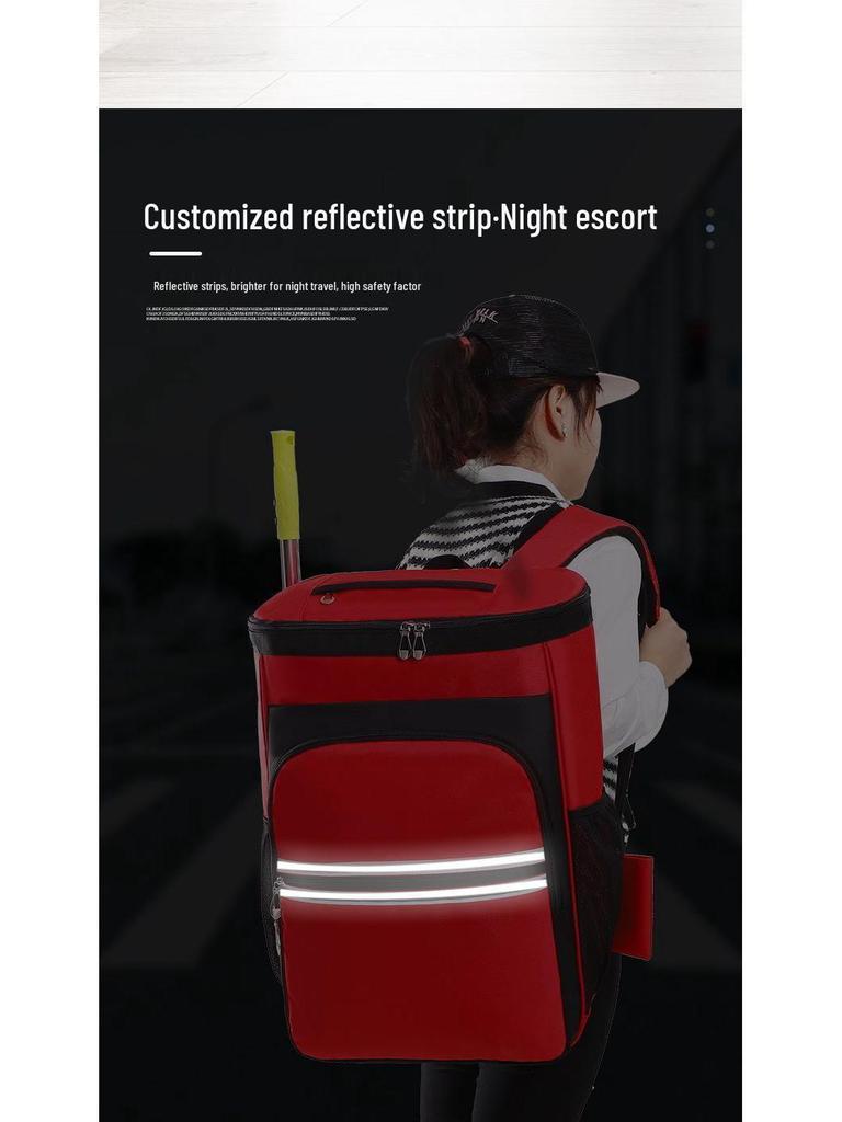 Large Household Cleaning Tool Backpack - Double Shoulder, Ideal for Home Appliance Repair and Storage