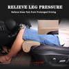 Leather Car Seat Extender Cushion,Car Leg Extender Leg Support Pillow Universal Car Seat Leg Pad,Comfortable Leg Rest Extended Cushion Mat For Car