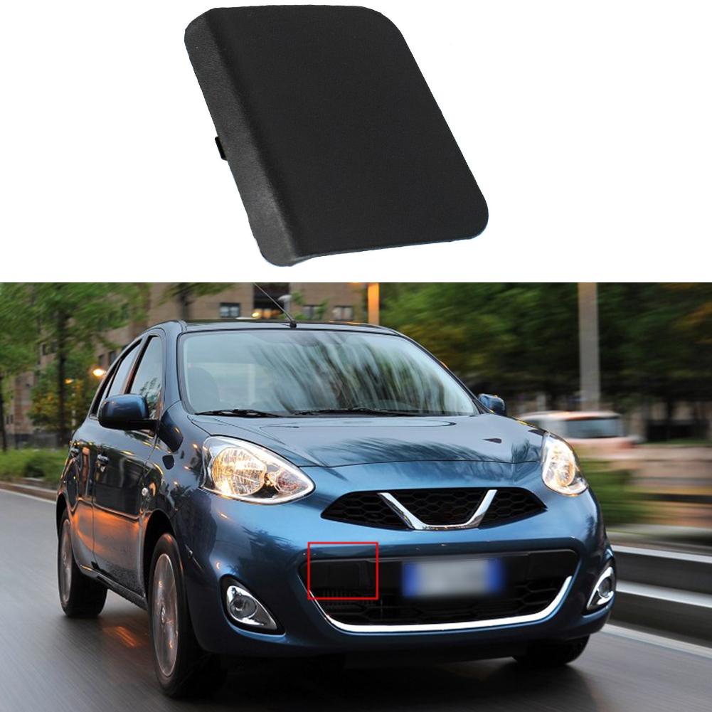 1 buc Mașină Negru Bară Față Remorcare Cârlig de Remorcare Ochi Capac Pentru Nissan Pentru Micra K14 2014 2015 2016 Piese OEM 622A0-3HN0H