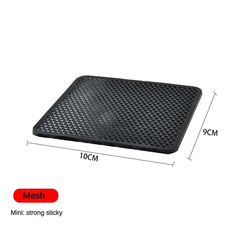 

Новый автомобильный коврик для приборной панели, липкий противоскользящий ПВХ, авто, нескользящий, липкий, гелевый коврик, автомобильный Стайлинг, салон для телефона, держатель для солнцезащитных очков