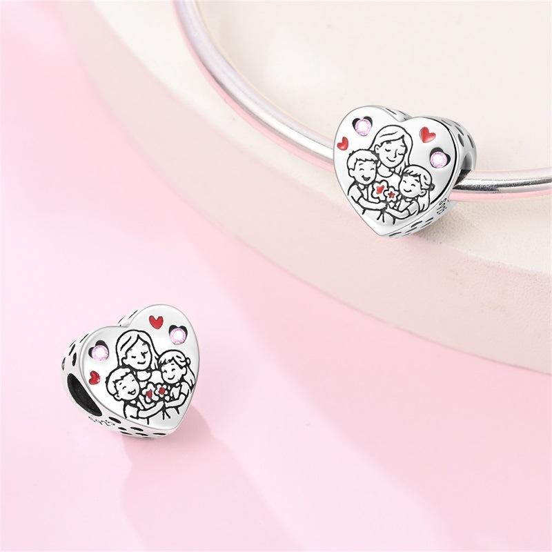 2026 Charm Bead Claw Kitten Puppy Jewelry Bracelet Necklace Accessories 925 Silver