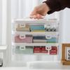 Simple Art Marker Pen Case Transparent Desk Storage Box Multifunctional Marker Pen Holder  Student