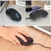 Wired Mouse Sensitive Ergonomic Type-C 3200DPI Plug Play Desk Mouse for MacBook Pro