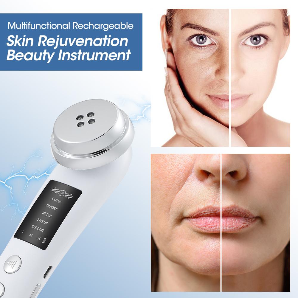Multifunctional Beauty Instrument Essence Import Export Firming Lifting Cleaning Skin Rejuvenation Beauty Device