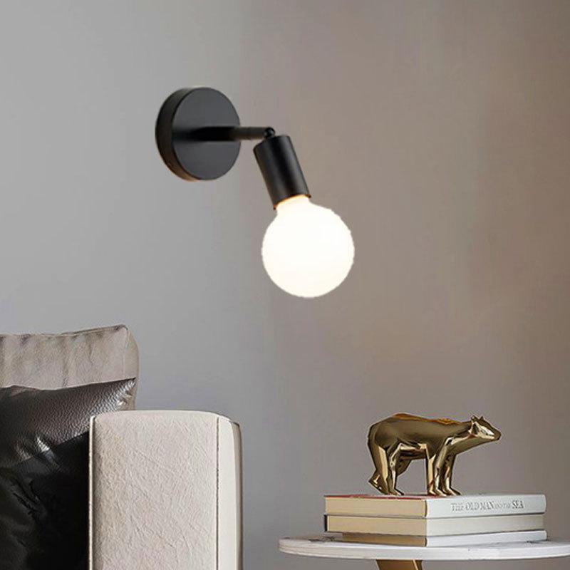 Room Decor  Bedroom  Wall Decor Vintage Industrial Style American Restaurant Cafe Study Bedside Bar Folding Antique Wall Lamp