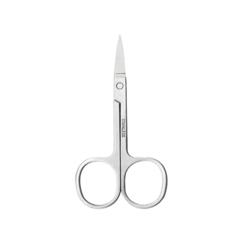 

1 шт., ножницы для бровей, триммер для макияжа, средство для удаления волос на лице, маникюрные ножницы для кутикулы, инструменты для красоты, ножницы для ресниц