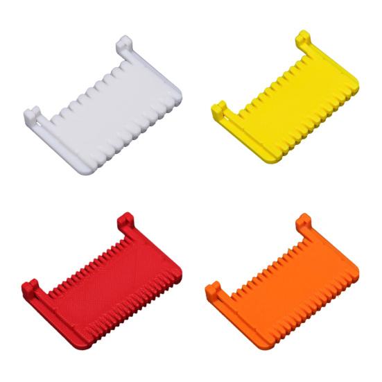 Clip-On Sewing Ruler Edge Stitch Lock And Sewing Gauge Quilting Template with 1.5mm 2mm 3mm 4mm Spacing Hand Sewing Tool for Even