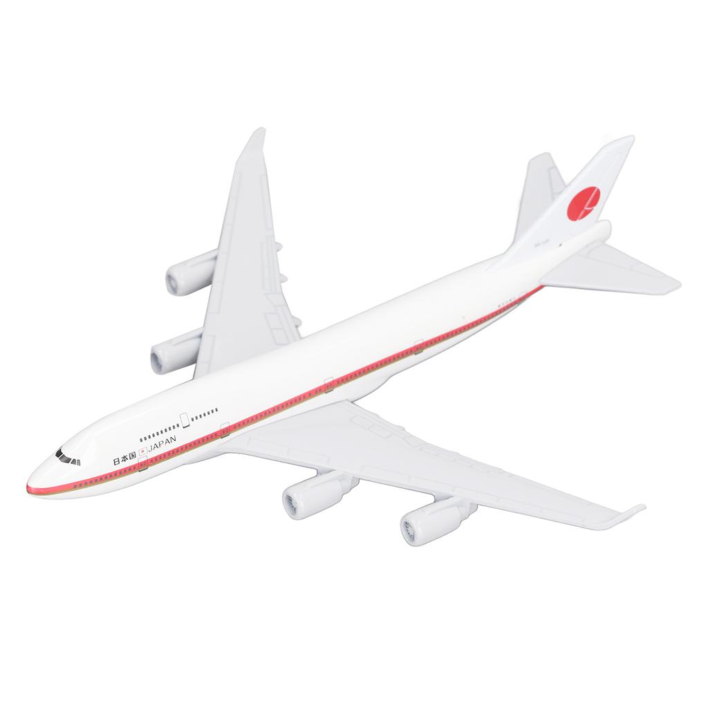 Alloy Airplane Model Decorative Simulation Diecast Airliner Model Toy with Stand for Kids Adults