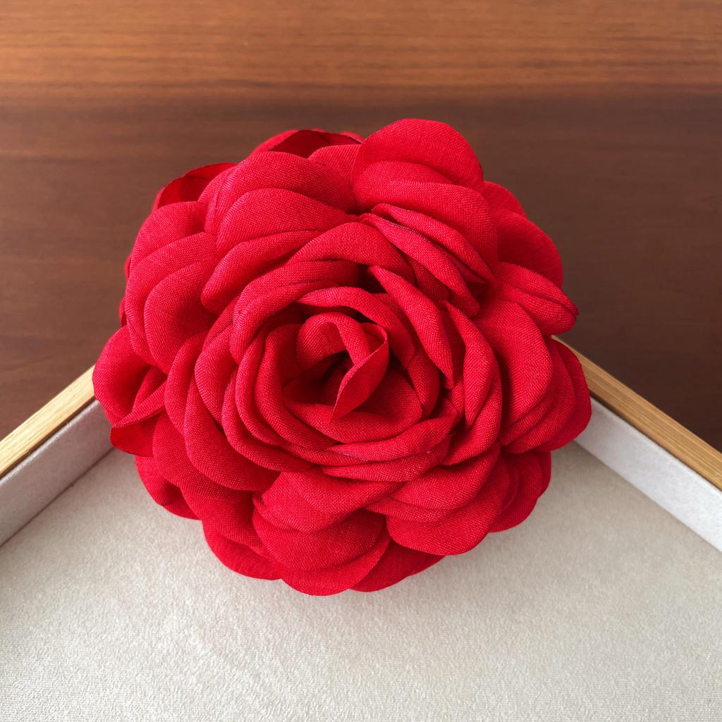 Floral Hair Claw With Rose Design For Women Premium Hair Ornament Handcrafted For Daily Wear