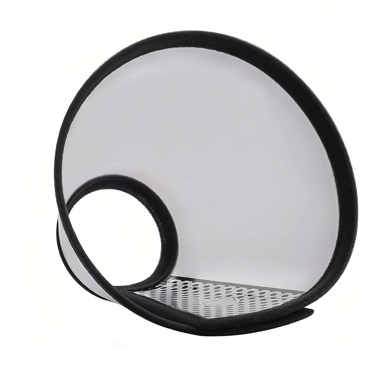 

Depets Adjustable Recovery Pet E-Collar for Cats Kittens Rabbits, Plastic Elizabeth Protective Collar Wound Practical Neck Cover, Neck Girth 6.1 in One Size белый