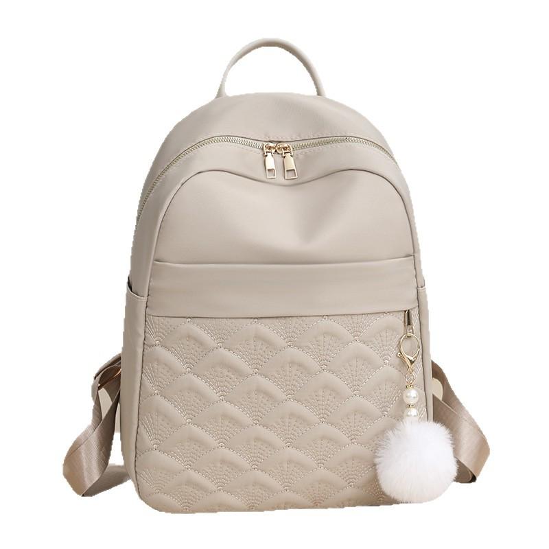 Large-capacity Simple Backpack for Women Fashionable and Lightweight Travel Schoolbag