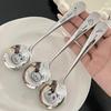 304 Food Grade Cute Cartoon Children's Soup Spoon with Long Handle and Exquisite Round Head