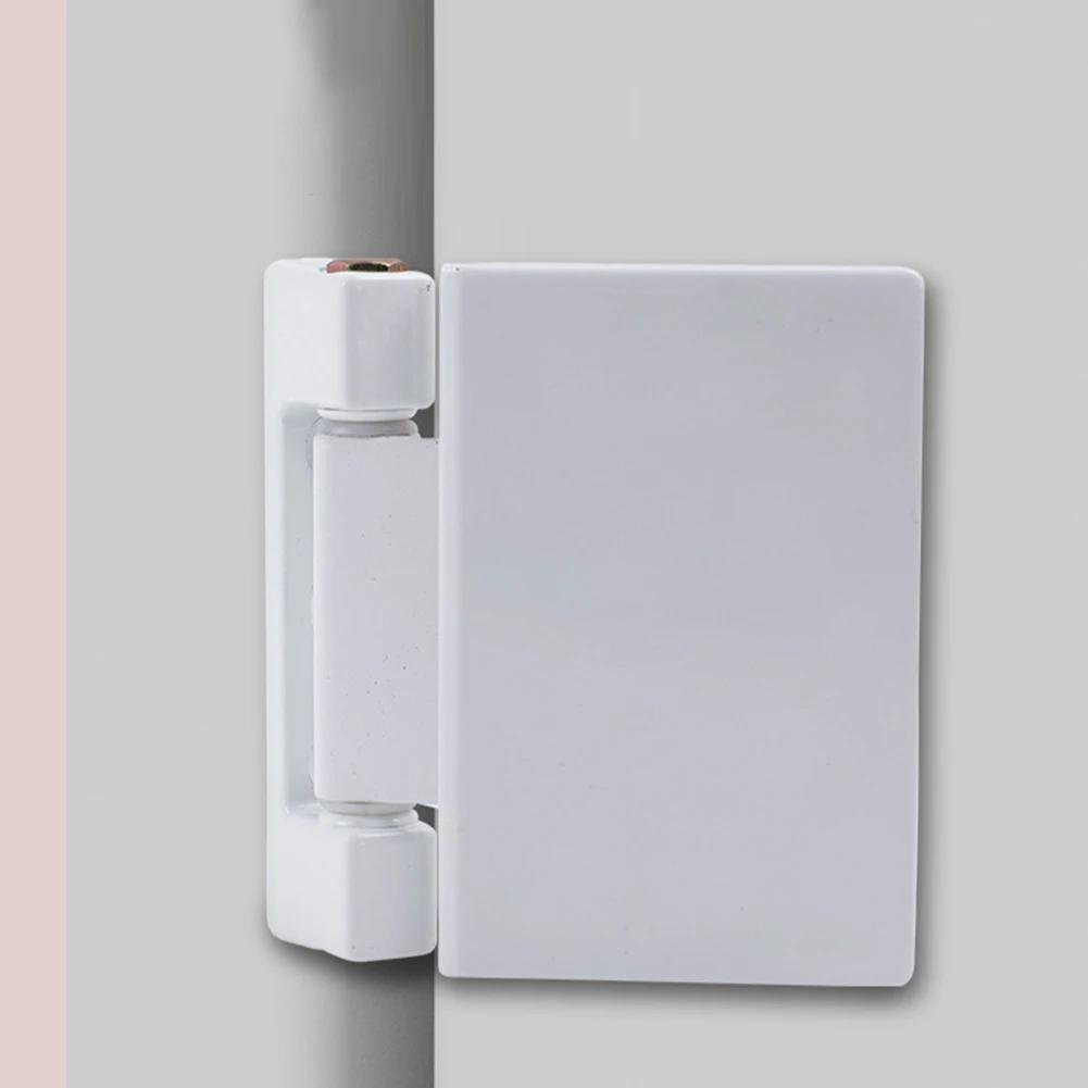 Fensterscharniere Verdicktes Türfahnen-Scharnier mit Platten-Set für Fenster Kunststoffstahl Flache Klappscharniere Heim-Sicherheitsbeschläge