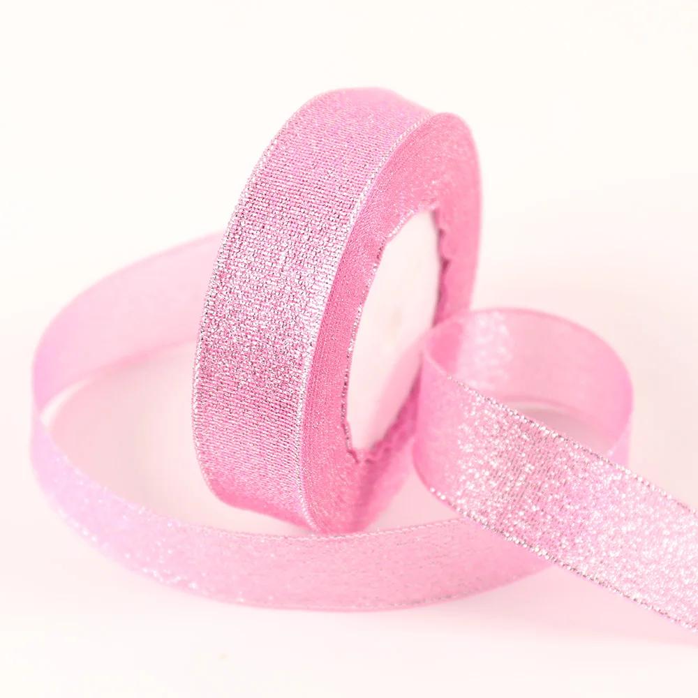 25yards 20mm Colorful Onion Glitter Ribbon for Gift Packaging Webbing Christmas Wedding Decoration Supplies Handmade Ribbons