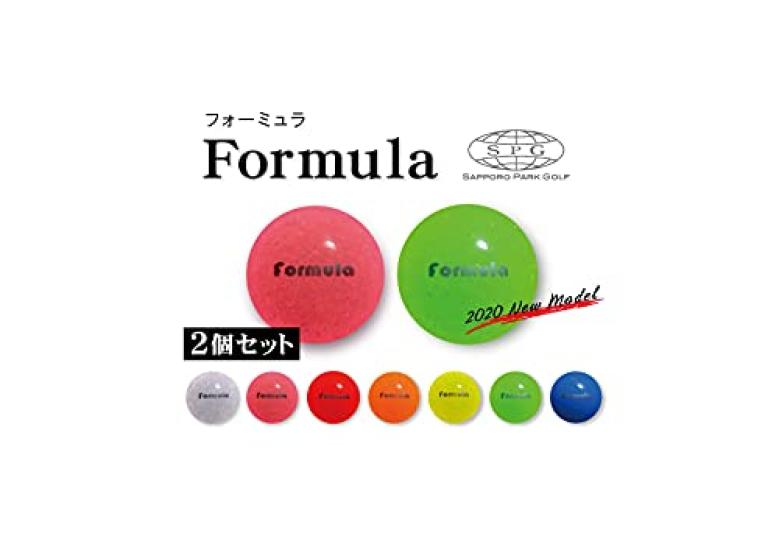 SPG Park Golf Official Ball Formula Great Value Set of SAPPORO PARK GOLF Straight Made In Accurate Control [Formula] 2!! Light, Stability,