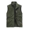 Vest, Sleeveless Vest, Windproof Fleece, Thickened Stand-Up Collar Fleece, Vest, Thermal Fleece Vest, Plus Autumn And Winter Hair.