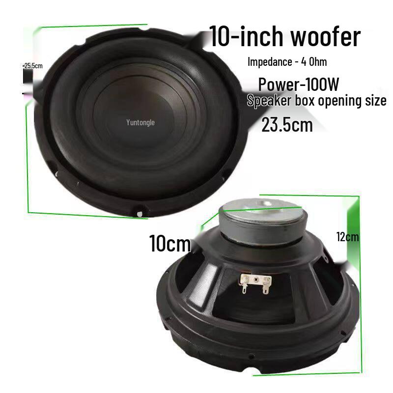 4'', 5'', 6.5'', 8'', 10'', 12'' Super Bass Subwoofer for Car & Home Audio
