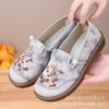 Old Beijing Cloth Shoes Mother Shoes Autumn Breathable Non-slip Soft Sole Old Man Shoes Women Old Embroidery Embroidery