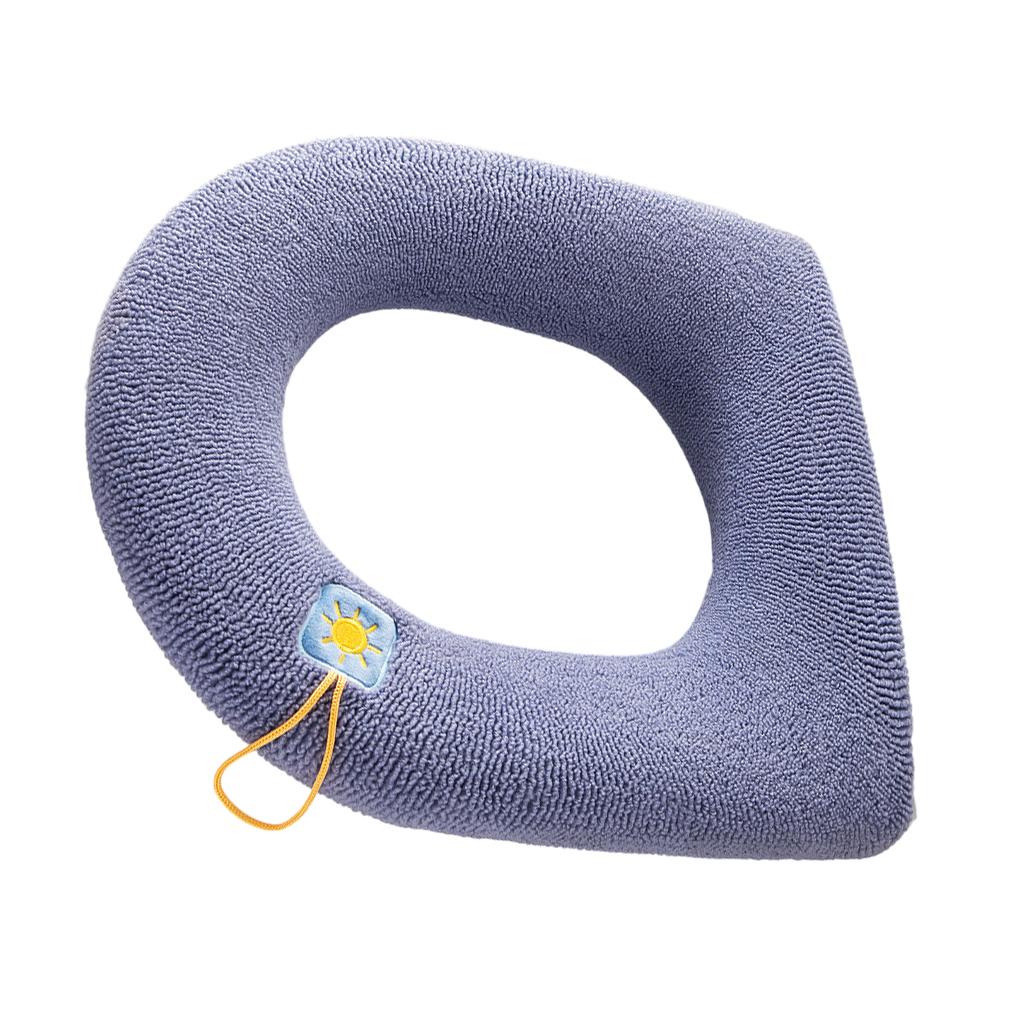 Toilettensitzkissenmatte Langlebig Mehrfarbig Warmhalten