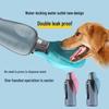 Pet Outdoor Portable Water Cup: Large Capacity Foldable Drinking Fountain for Dogs and Cats
