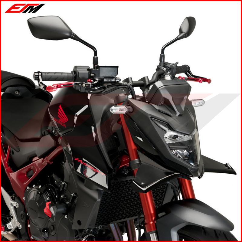 Für CB750 HORNET 2023 2024 Motorrad Sport Abtrieb Naked Frontspoiler Aerodynamischer Flügelabweiser CB750 2023-2024 cb-750