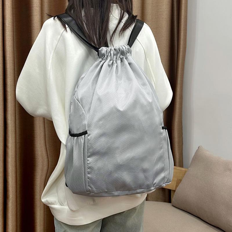 Large Capacity Outdoor Drawstring Sports Bag for Football & Basketball Training