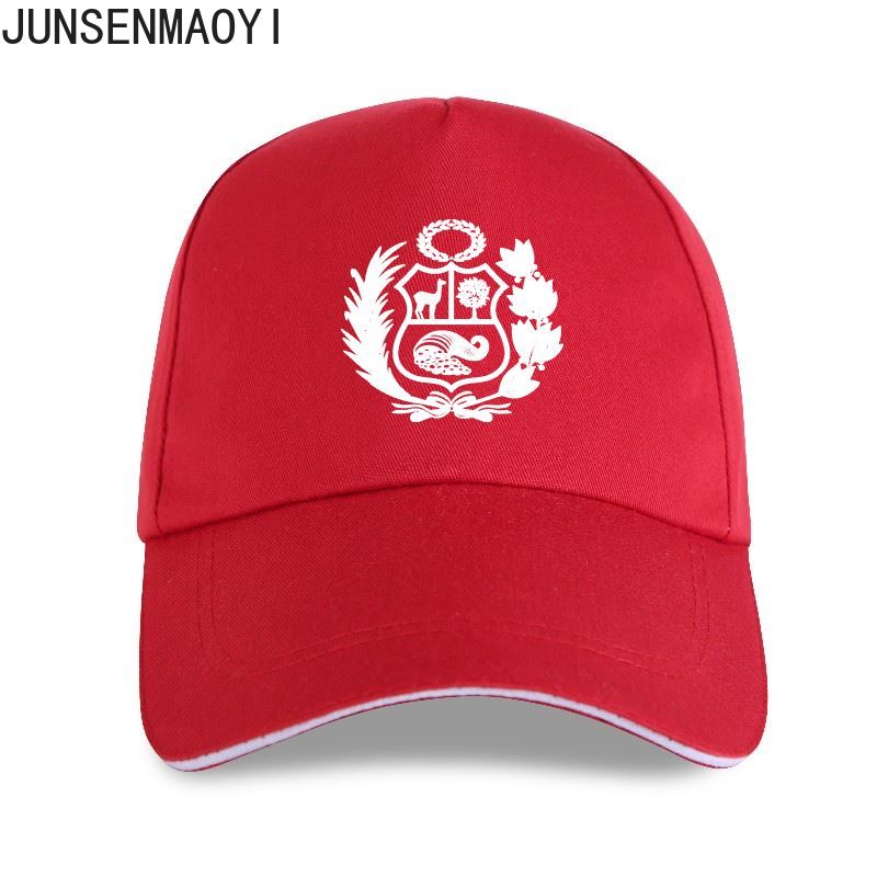 

Бейсбольная кепка для мужчин и женщин, перуанский герб, белые облегающие топы, модная кепка унисекс, кепка дальнобойщика Snapback, шляпы в стиле хип-хоп Adjustable