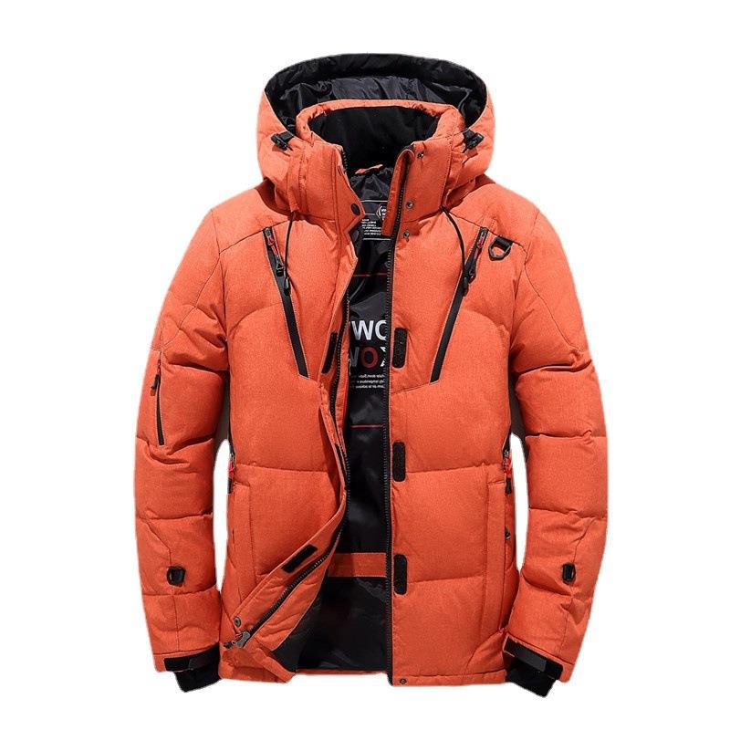 Winter Windproof Outdoor Warm Down Jacket Men's Thick Short Korean Down Jacket Men's Jacket